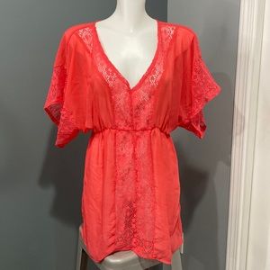 Woman’s bathing suit coverup